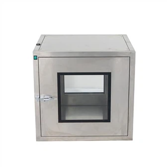 „Cleanroom Pass Though Box“.